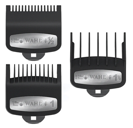Wahl Opzetkam Set Type 1 - Plastic PREMIUM - (3 Stuks)