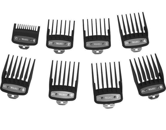 Wahl Shop Wahl Opzetkam Set Type 1 - Plastic PREMIUM - (8 Stuks)