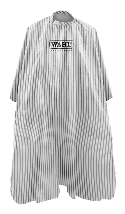 Wahl Shop Wahl Barber Cape Pinstripe Wit